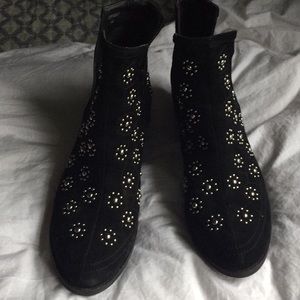 Anthropologie Silent D studded booties